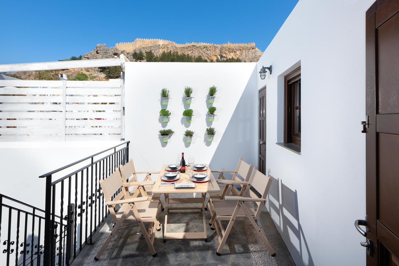 Lindos Heart Apartments Ngoại thất bức ảnh